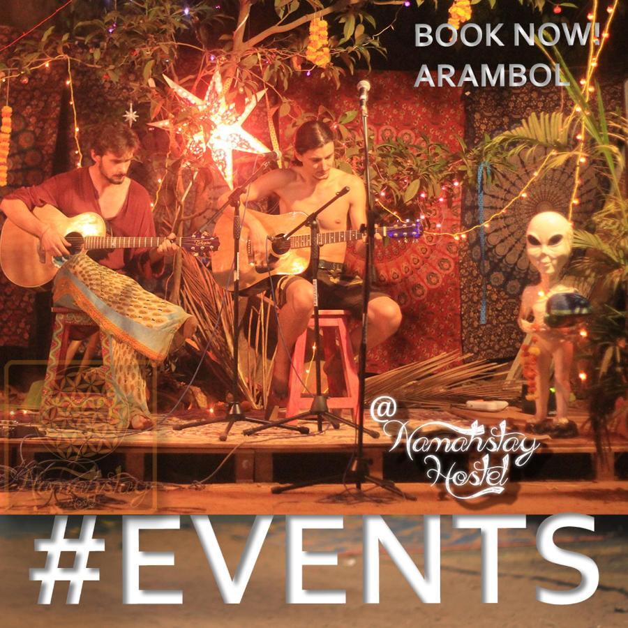 Namahstay Eco Hostel & Coworking & Art Community Space Arambol Ngoại thất bức ảnh